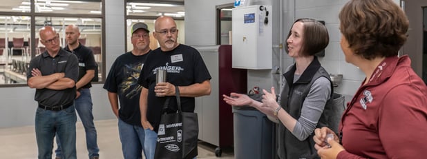 K12 Facilities Professionals Tour Crosby's CTE Project During MASMS Event