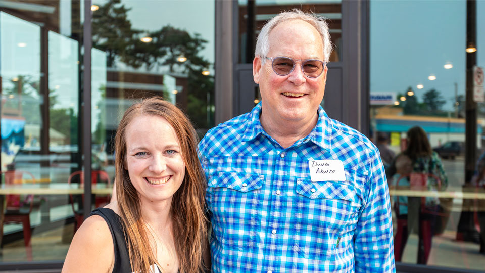 Drunken Noodle, Crosby Lofts, and Lake + Co Celebrate With Ribbon Cutting