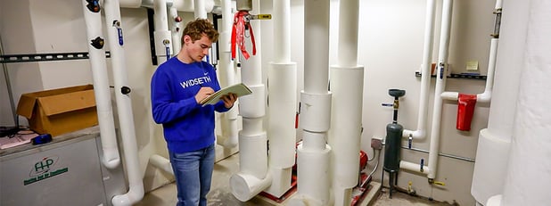 Mechanical Intern Dylan Purdy Gains Valuable Experience at Widseth