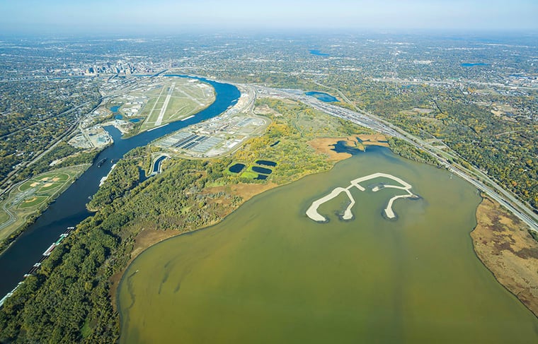 Aerial Photography Map of North St Paul, MN Minnesota