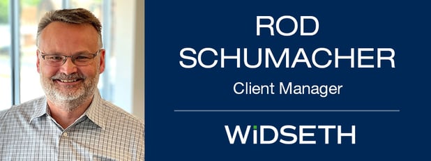 Rod Schumacher Joins Widseth