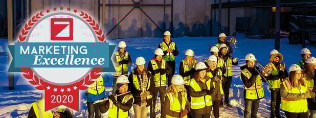 Widseth Wins Zweig Marketing Excellence Award for Holiday Video